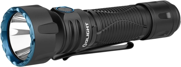 OLIGHT Javelot High Power Tactical Flashlight 1350 Lumens Rechargeable EDC Flashlights Dual Switches Long Beam 2395ft Doubles As Rail-Mounted Light for Searching and Hunting Matte Black