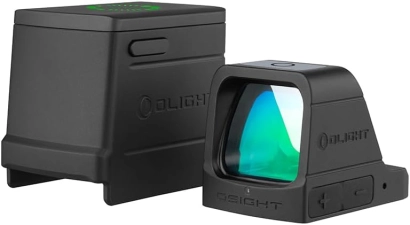 OLIGHT Osight 3 MOA Rechargeable Dot Open Reflex Sight Charging Cover Tactical Parallax-Free Sights Picatinny Mount Compatible Green Red Dot Options