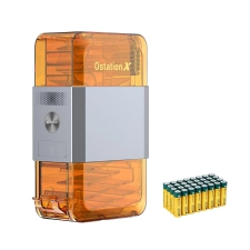 OLIGHT Ostation X Battery Charger 3-in-1 Design Rechargeable AA NiMH Batteries 32 Count Charging Testing Storage No Polarity Check Easy Charging Bad Batteries Detection APP Control