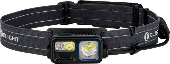 OLIGHT Array 2S Headlamp 1000 Lumens Hand Wave Control 4 Modes Bright LED Headlight Red Light Rechargeable Lightweight Head Flashlights for Running Working Camping Gear