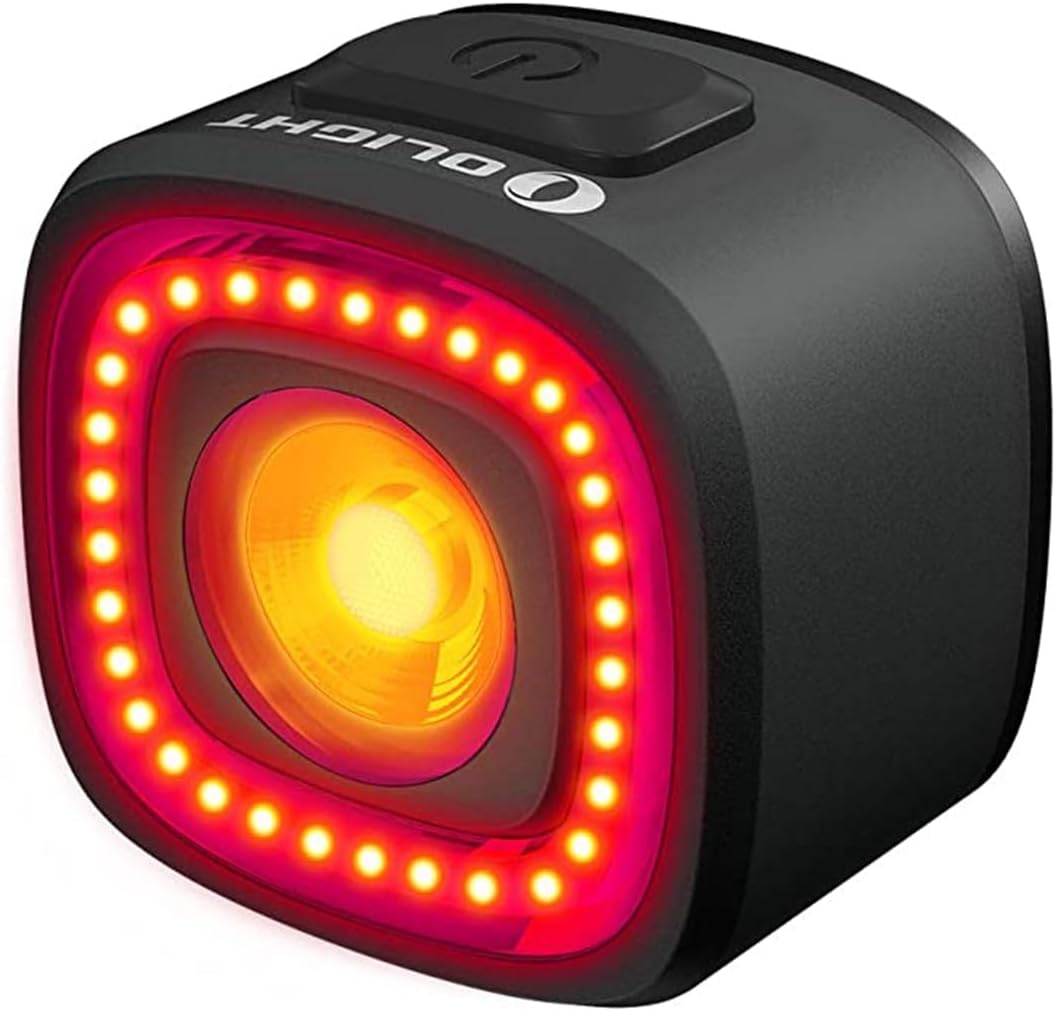 OLIGHT RN 120 C Bike Lights 120 Lumens Tail Light 260 Degree Visibility 1500m Viewable Range USB Rechargeable Bike Break Light IPX6 Waterproof Road and Urban Cyclists