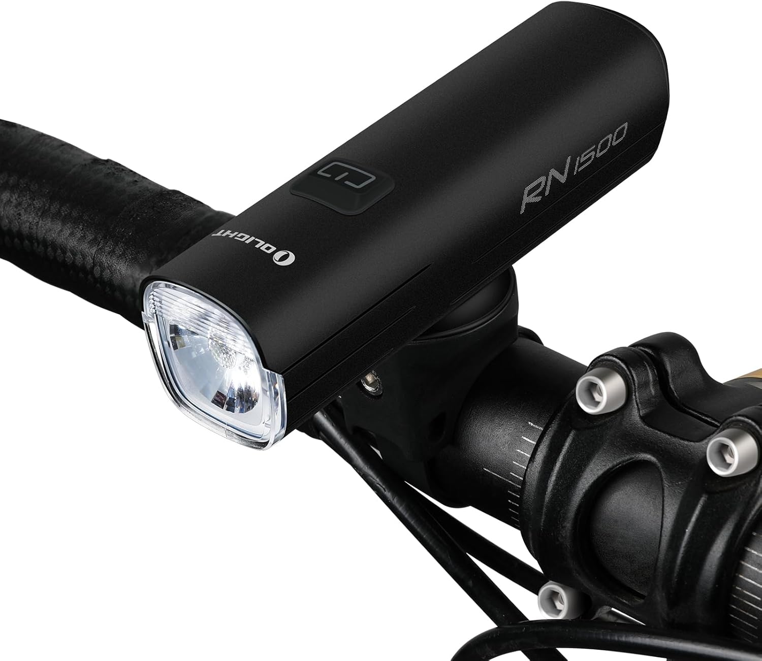 OLIGHT RN 1500 Rechargeable Bike Headlights 1500 Lumens USB Type C Reverse Charging Rechargeable Battery IPX7 Waterproof