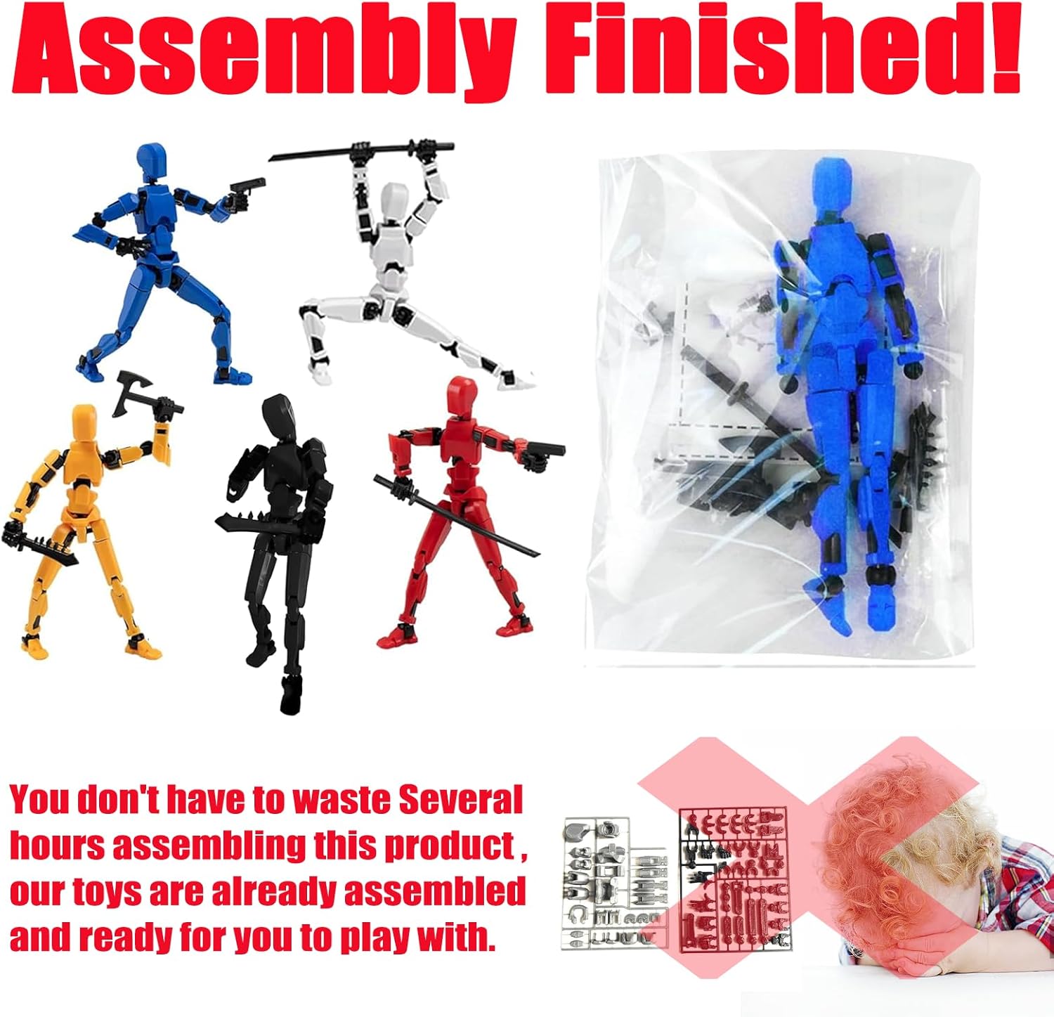 TITAN 13 ACTION FIGURE DUMMY ROBOT SET MULTI-JOINTED ACTION FIGURES NOVA 13 FOR COLLECTORS DESKTOP DECORATIONS 9PCS