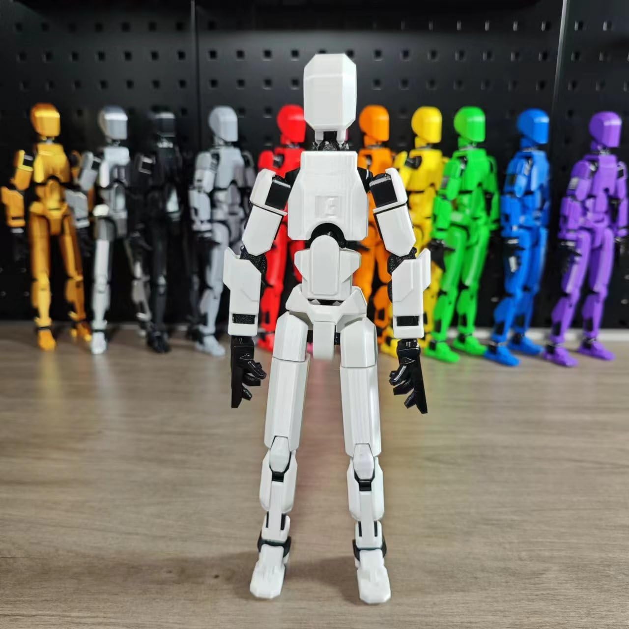 T13 Action Figure 3D Printed Multi-Jointed Movable Lucky 13 Action Figures Multi-Articular Desktop Decorations Creative Gifts 5 Colors