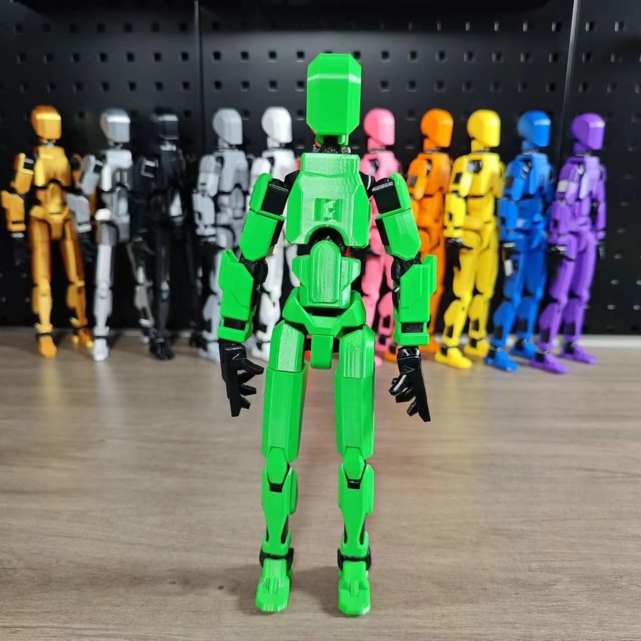T13 Action Figure 3D Printed Multi-Jointed Movable Lucky 13 Action Figures Multi-Articular Desktop Decorations Creative Gifts 5 Colors