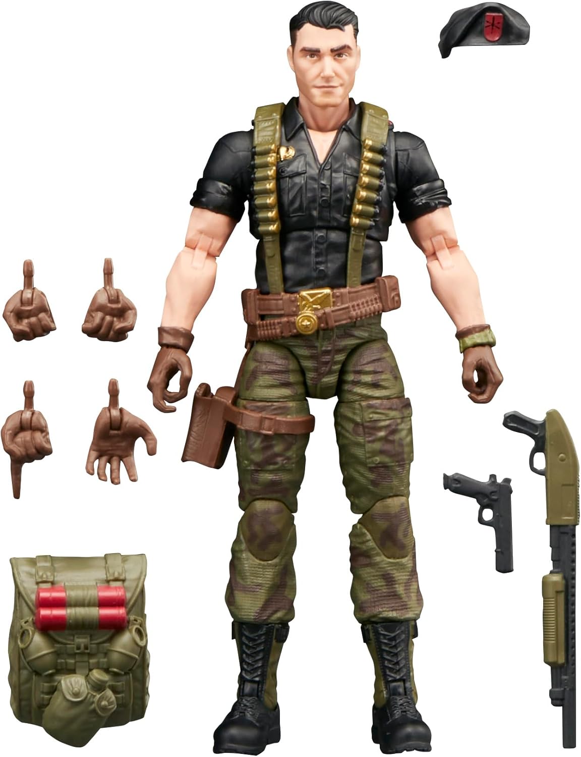 G.I. Joe Classified Series Flint Collectible 6 Inch Action Figure 9 Accessories