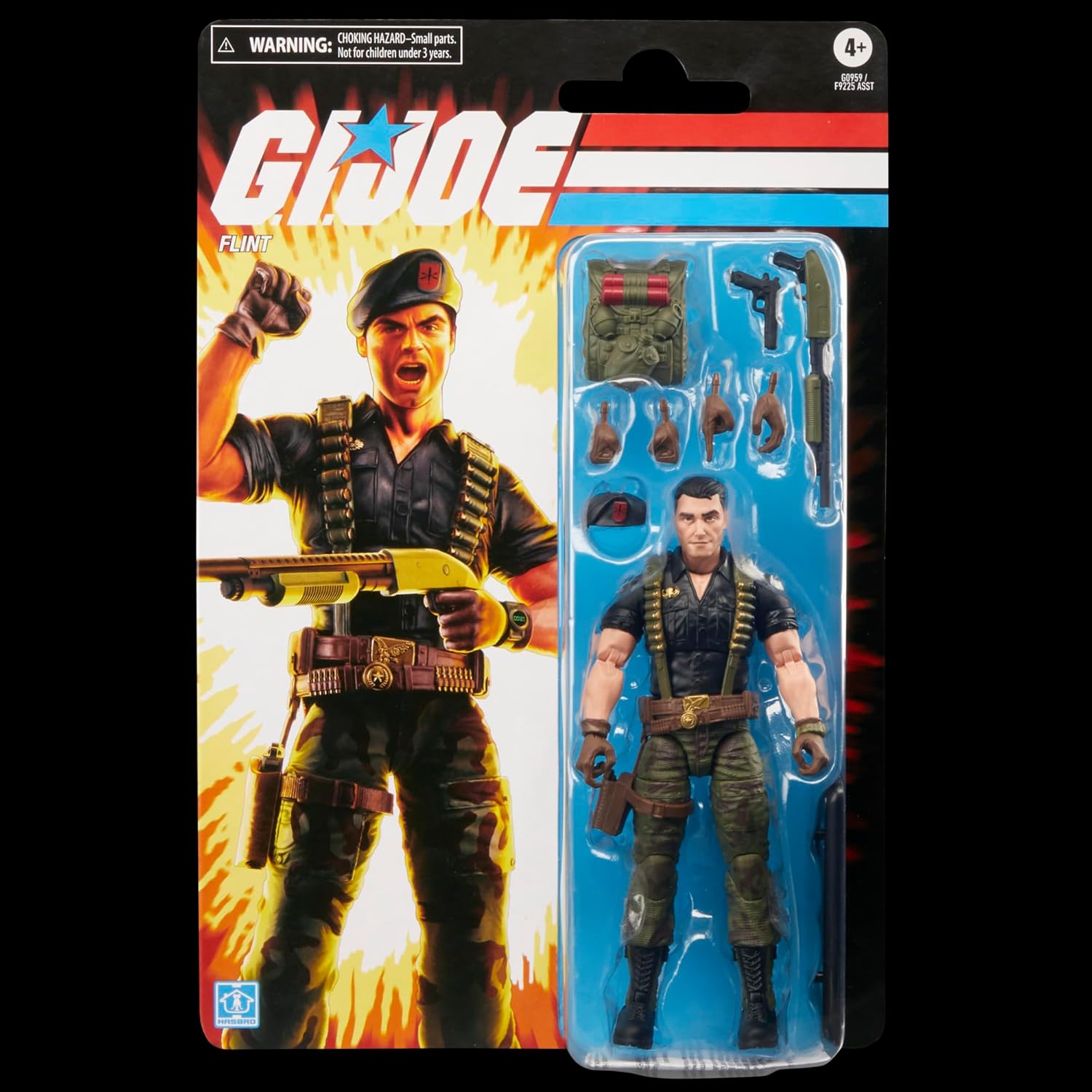 G.I. Joe Classified Series Flint Collectible 6 Inch Action Figure 9 Accessories