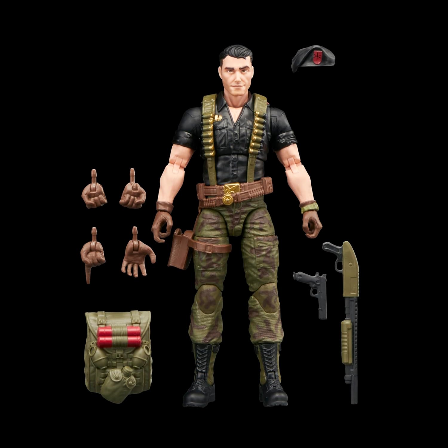 G.I. Joe Classified Series Flint Collectible 6 Inch Action Figure 9 Accessories