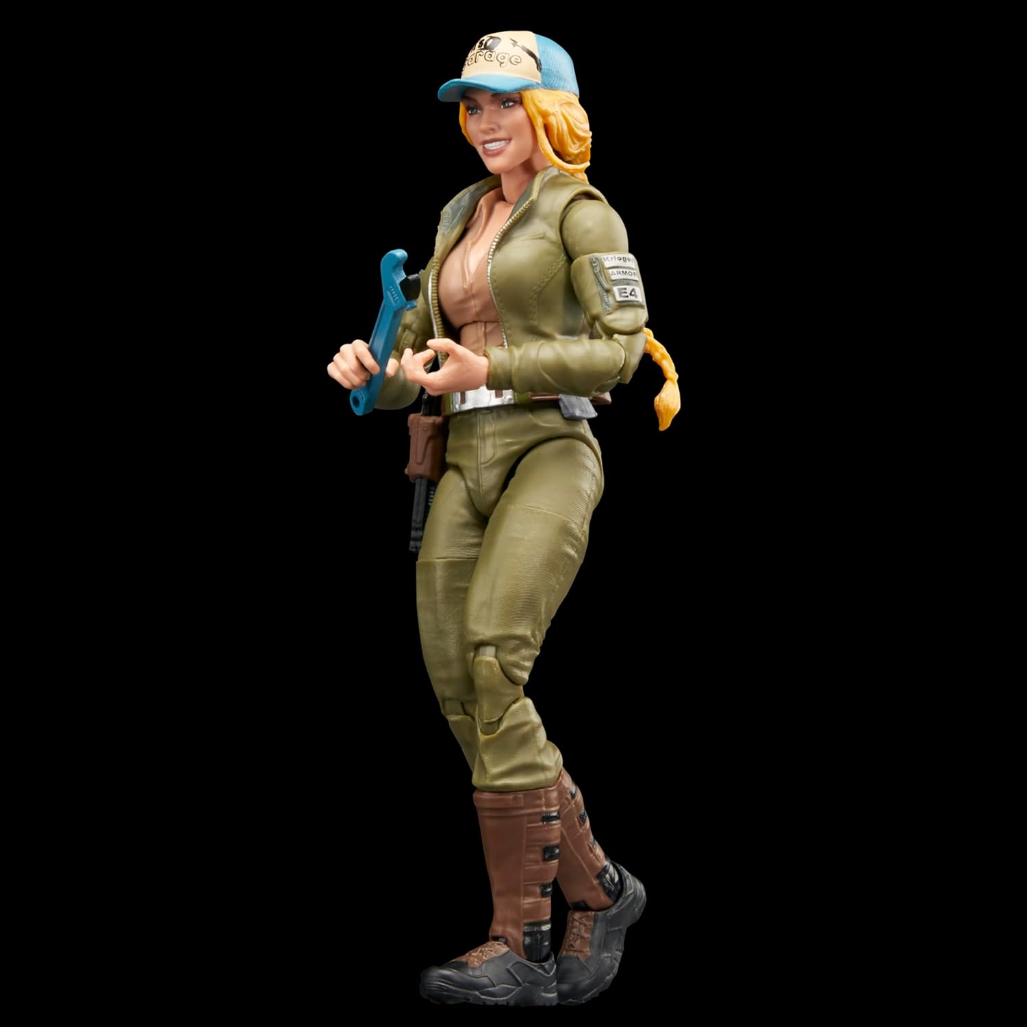 G.I. Joe Classified Series Retro Cardback Courtney Cover Girl Krieger Collectible 6 Inch Action Figure 9 Accessories