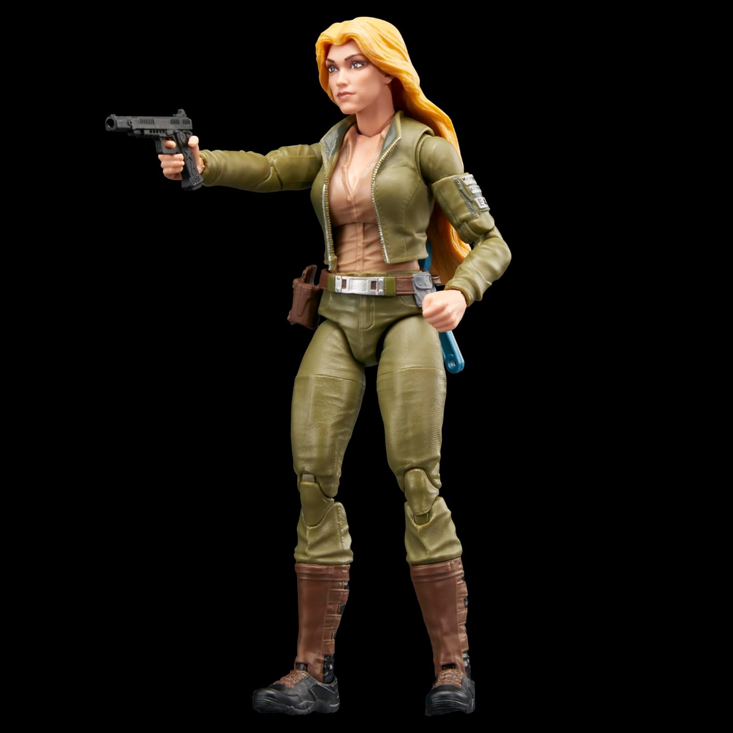 G.I. Joe Classified Series Retro Cardback Courtney Cover Girl Krieger Collectible 6 Inch Action Figure 9 Accessories