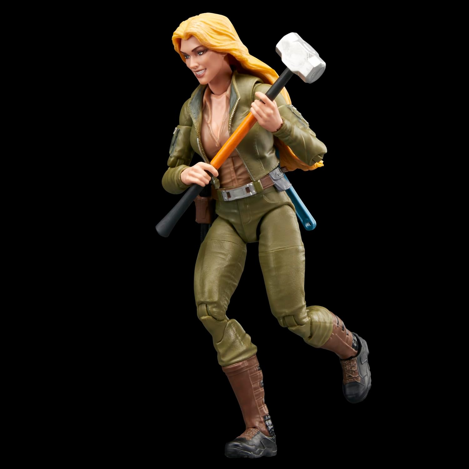 G.I. Joe Classified Series Retro Cardback Courtney Cover Girl Krieger Collectible 6 Inch Action Figure 9 Accessories