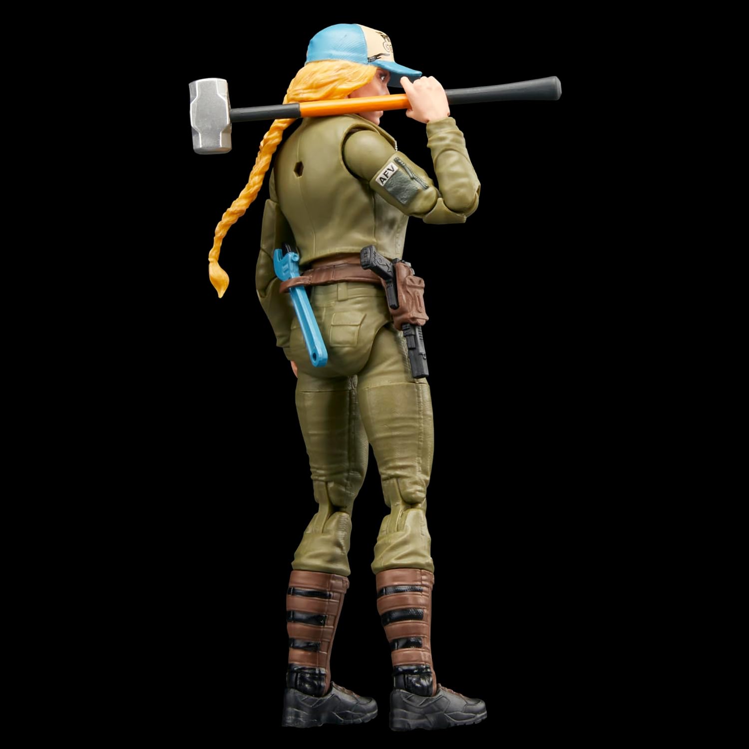 G.I. Joe Classified Series Retro Cardback Courtney Cover Girl Krieger Collectible 6 Inch Action Figure 9 Accessories