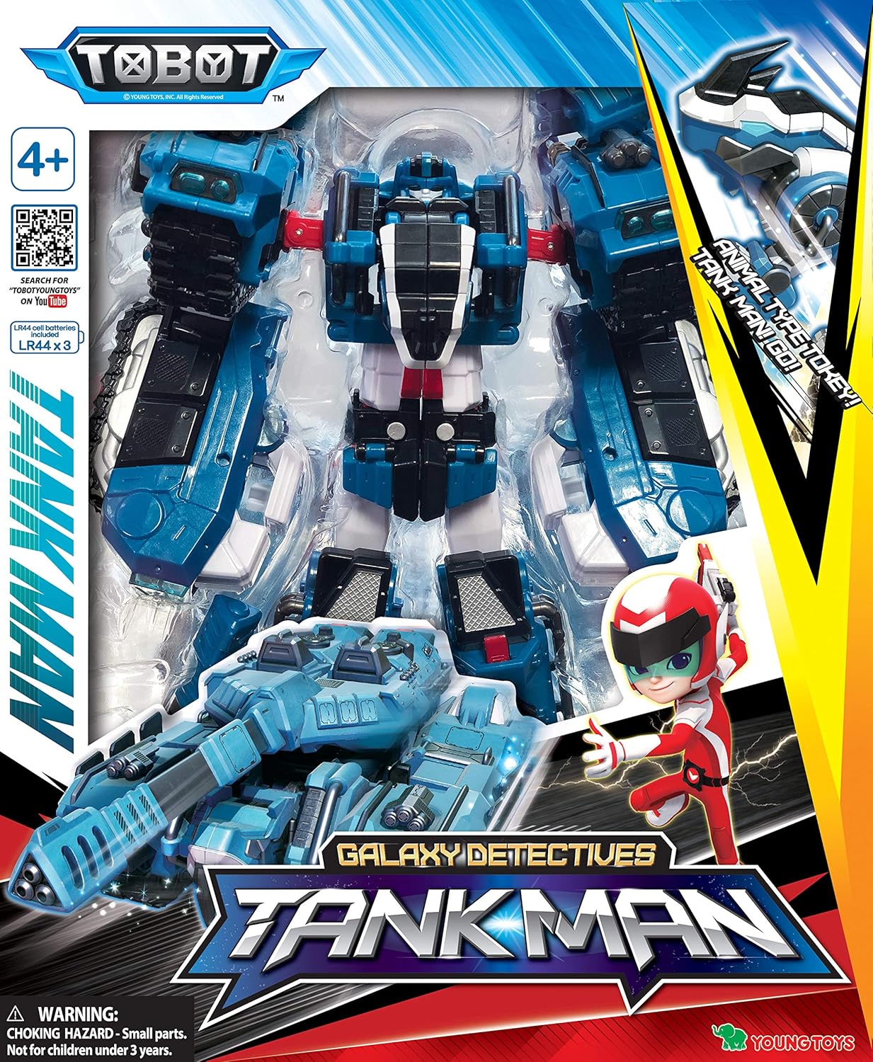 Youngtoys Car Transforming Collectible Robot Animation Character GD Tank Man
