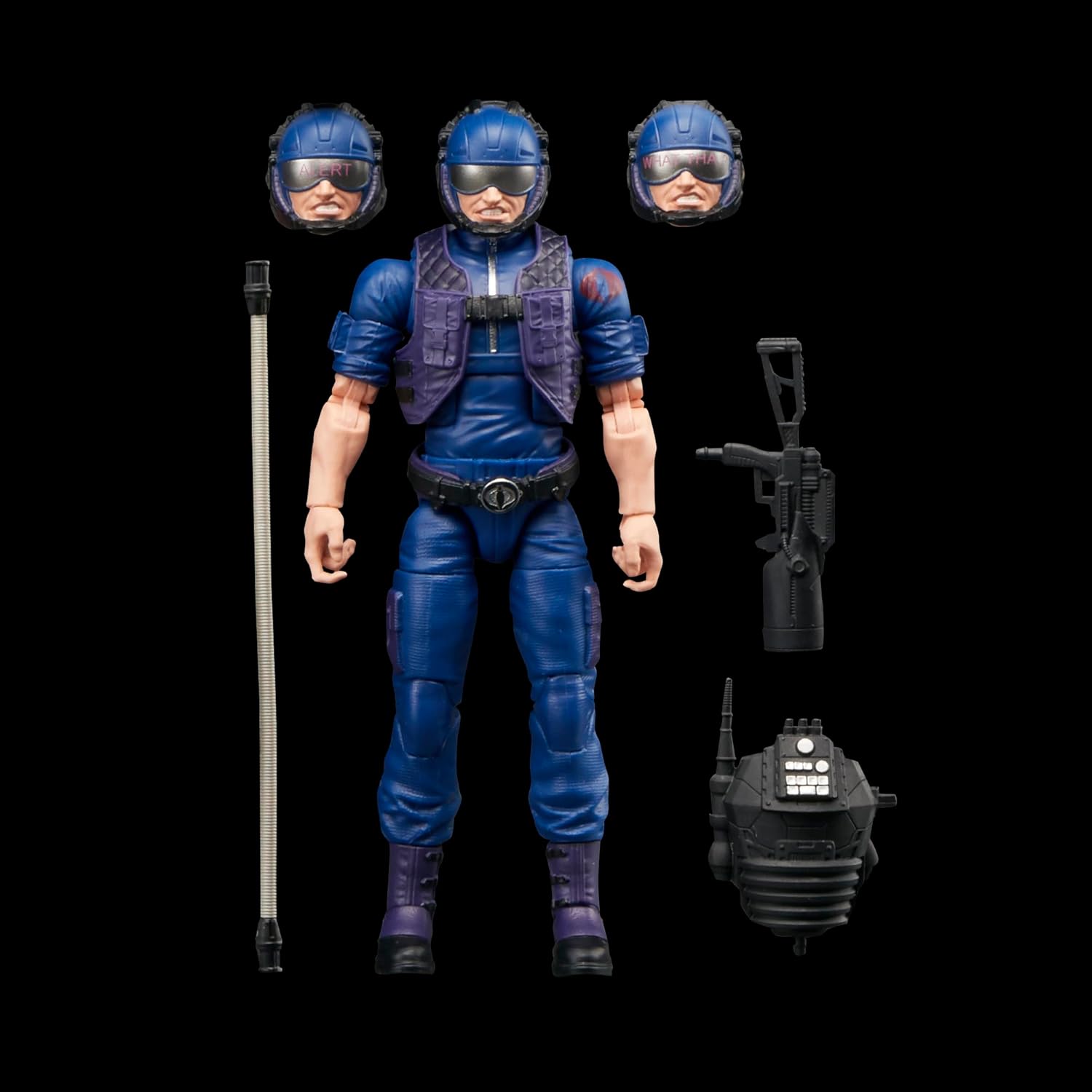 G.I. Joe Classified Series Retro Cardback Tele-Viper Collectible 6 Inch Action Figure with 6 Accessories