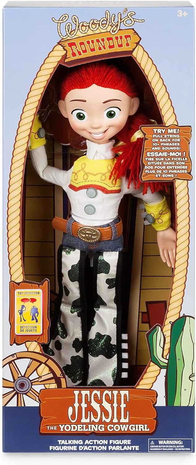 Disney Store Jessie Interactive Talking Action Figure Toy Story Sounds Phrases Movies Interacts Other Figures Toys