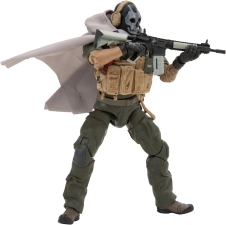 Jazwares LLC Call of Duty Ghost Jawbone 6.5-inch Articulated Figure Swappable Hands Weapon Accessories