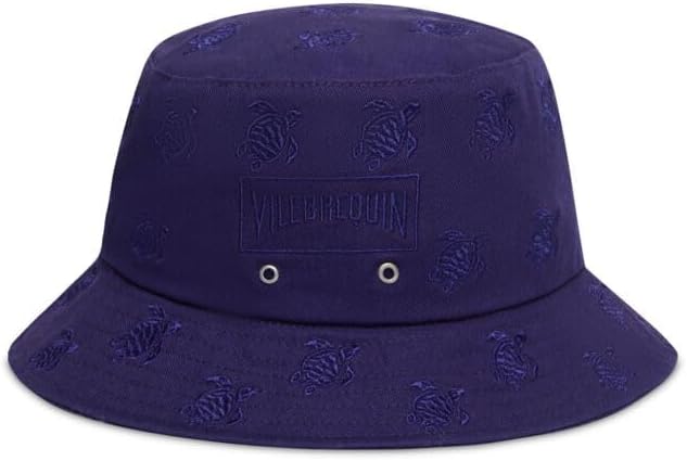 Vilebrequin Embroidered Bucket Hat Turtles All Over