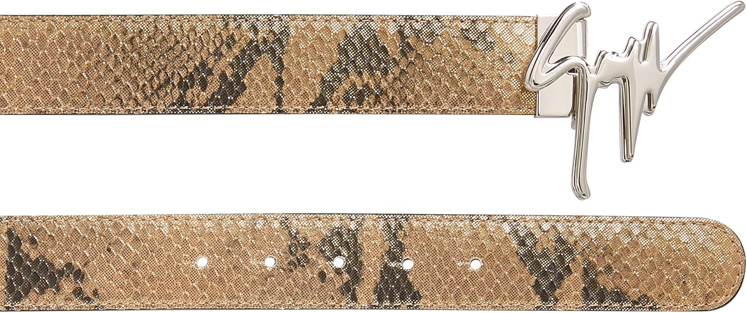 Giuseppe Zanotti Giuseppe Python-Print Belt