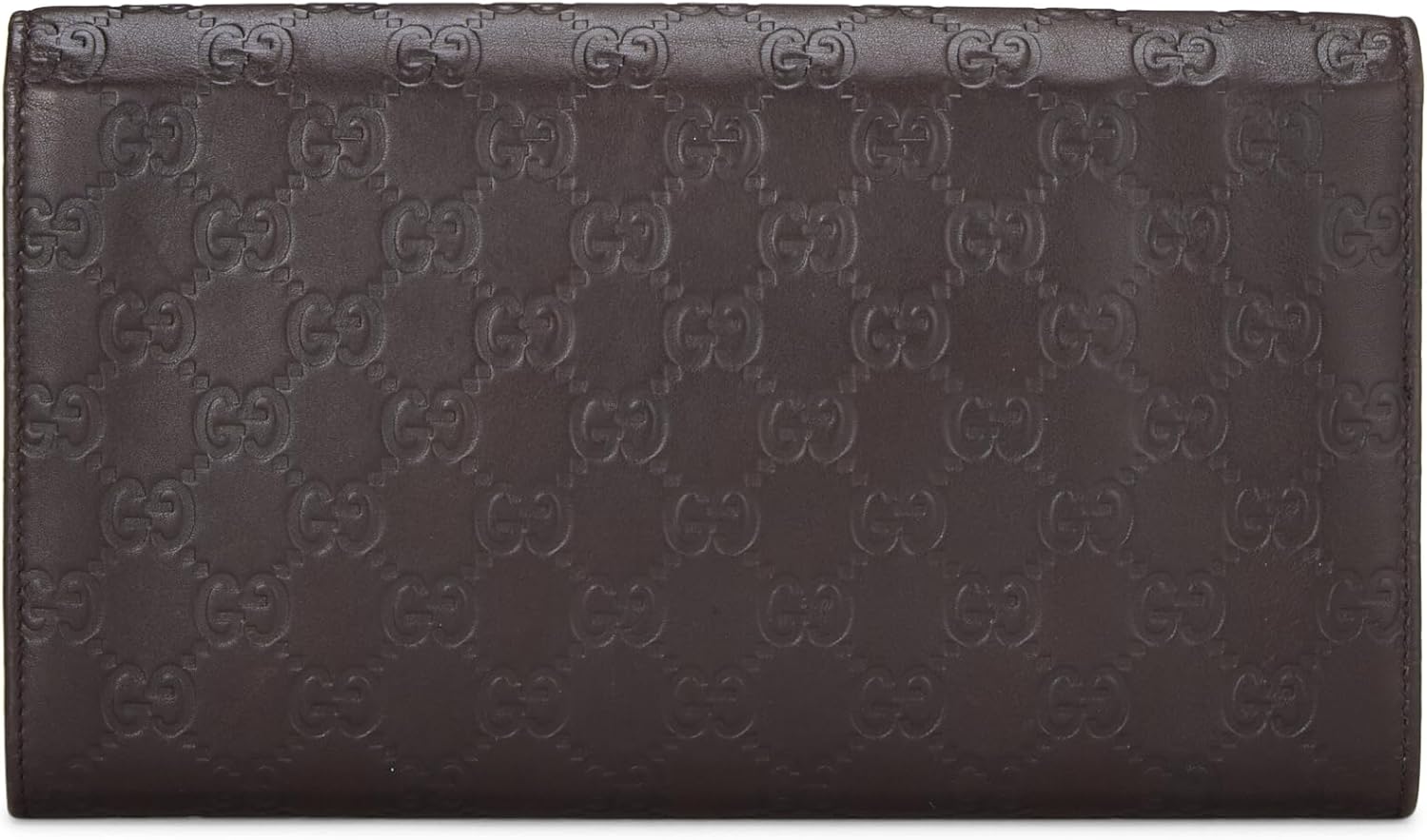 Gucci Pre-Loved Brown Guccissima Travel Wallet, Brown