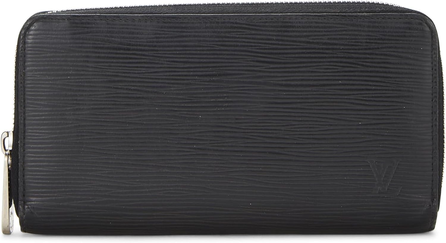 Louis Vuitton Pre-Loved Black Epi Zippy Wallet, Black