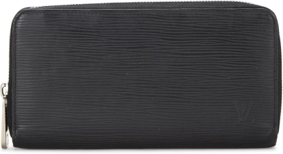 Louis Vuitton Pre-Loved Black Epi Zippy Wallet, Black