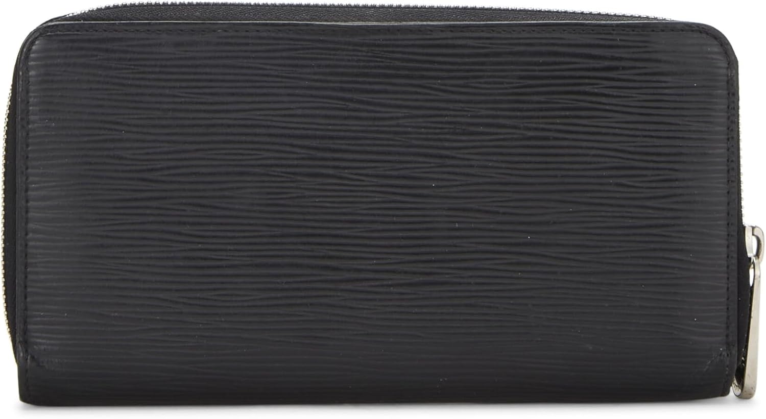 Louis Vuitton Pre-Loved Black Epi Zippy Wallet, Black