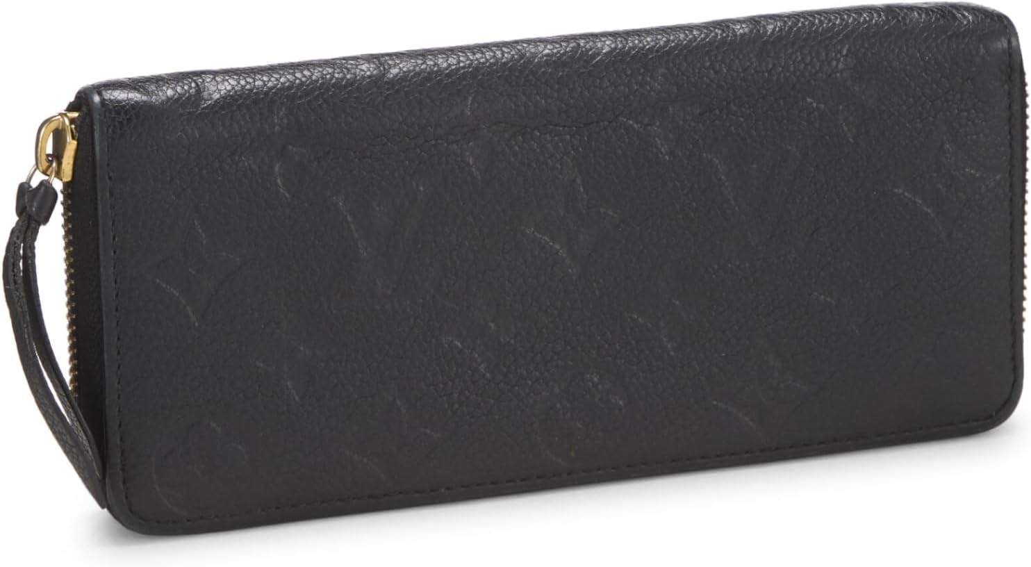 Louis Vuitton Pre-Loved Black Empreinte Clemence Wallet, Black
