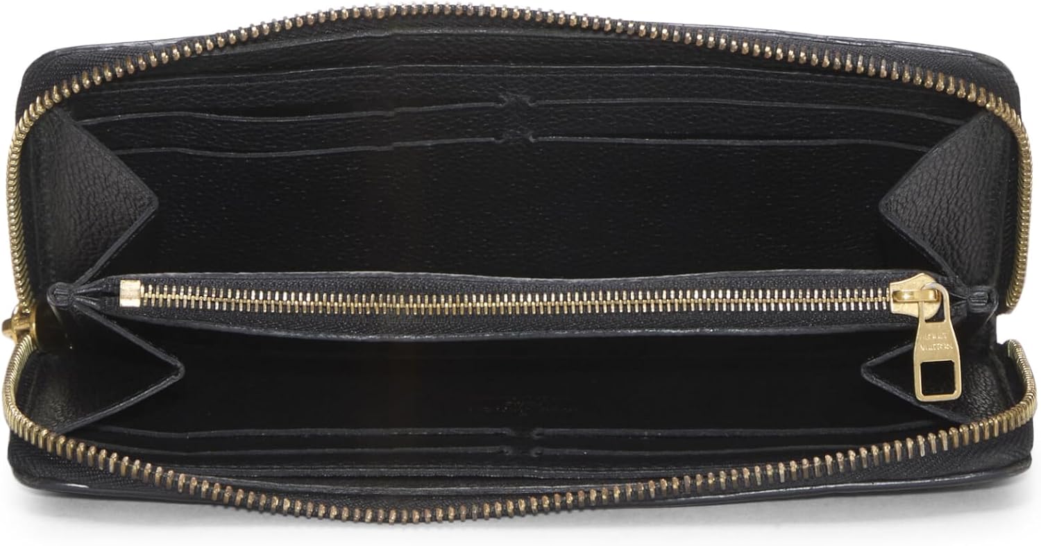 Louis Vuitton Pre-Loved Black Empreinte Clemence Wallet, Black