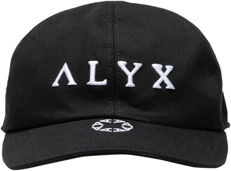 1017 ALYX 9SM Alyx Emboridered Logo Baseball Cap, OS, Black