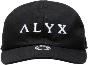 1017 ALYX 9SM Alyx Emboridered Logo Baseball Cap, OS, Black