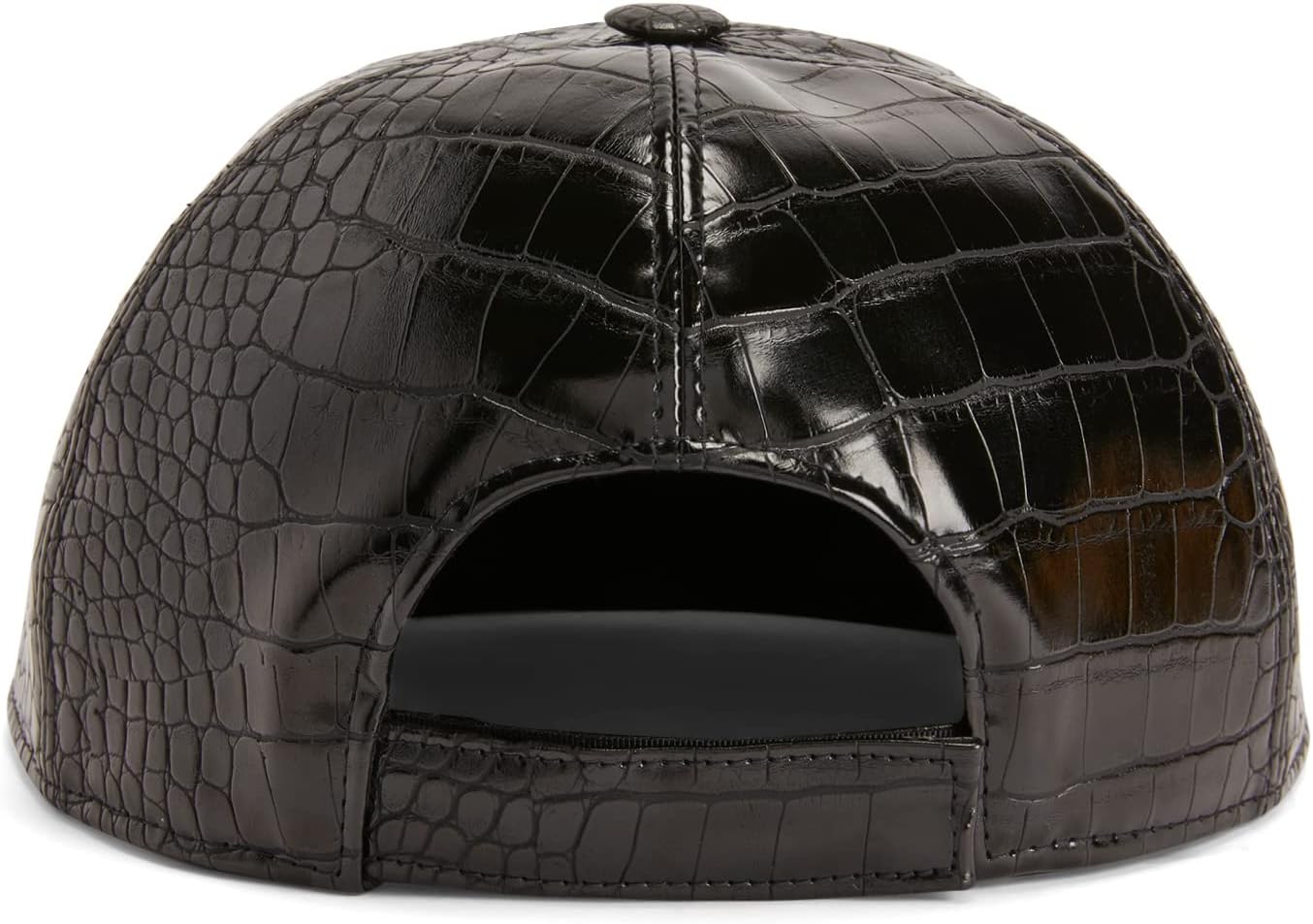 Giuseppe Zanotti Cohen Crocodile-Print Hat