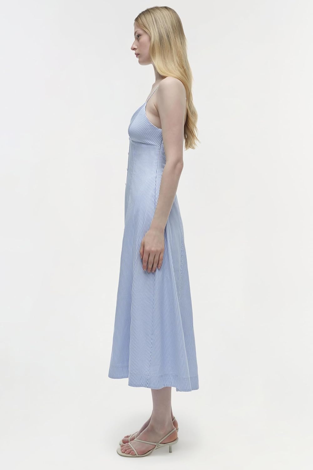 SIMKHAI Honor Cotton Midi Dress