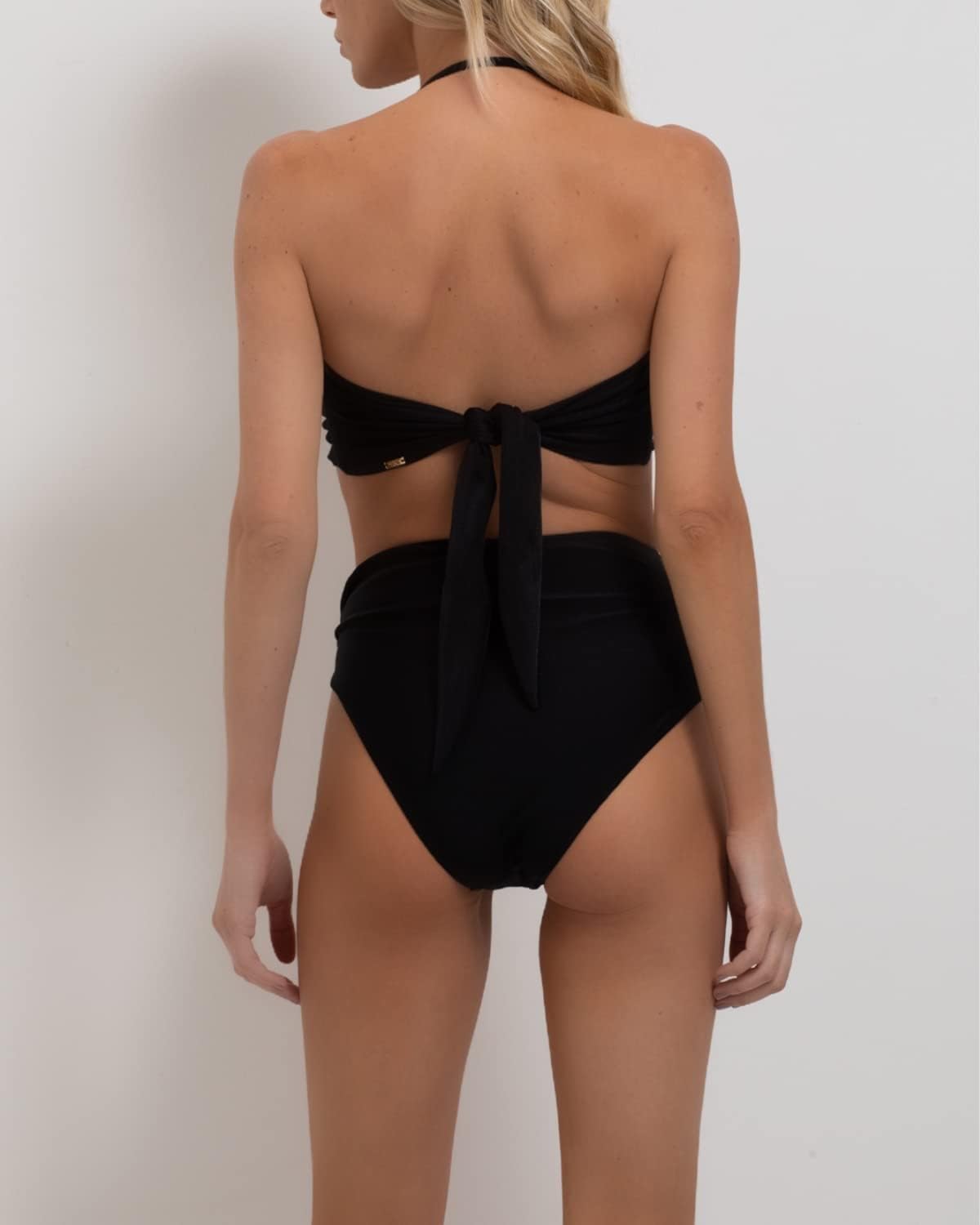 PatBO Mid Rise Bikini Bottom