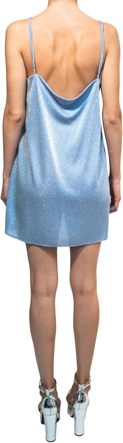 Kate Barton Peyton Cowl Neck Mini Dress