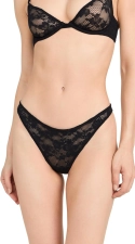 Fleur du Mal Women's Le Stretch Lace Thong