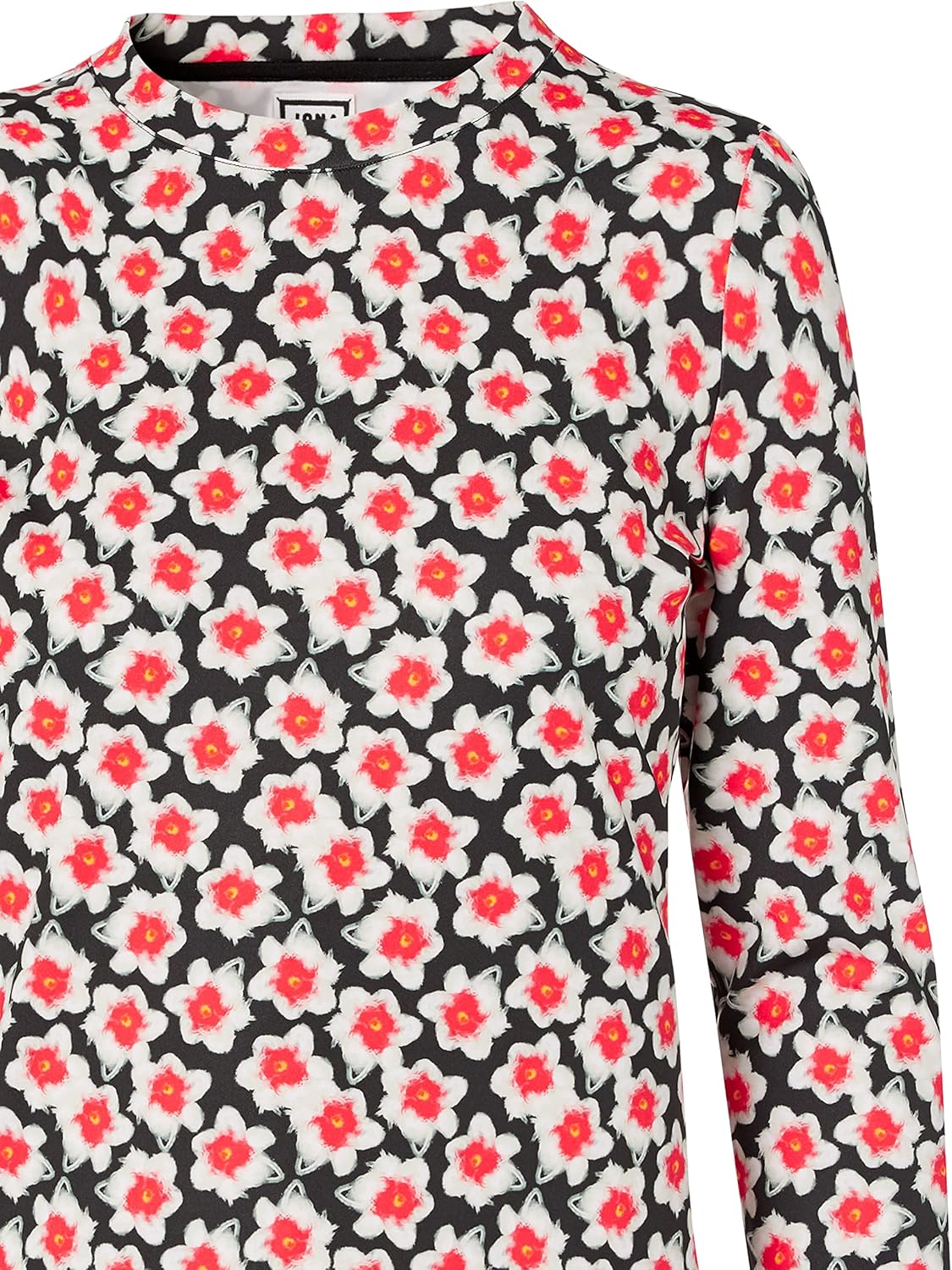 Jonathan Cohen Ponte Top, S, Red Floral