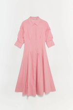 SIMKHAI Jazz Cotton Midi Dress