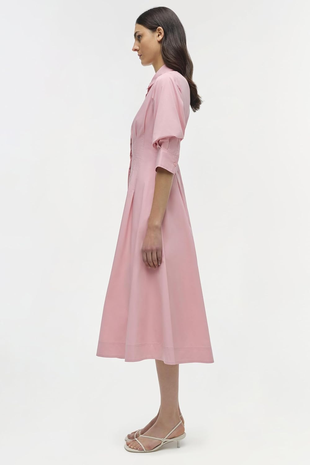 SIMKHAI Jazz Cotton Midi Dress