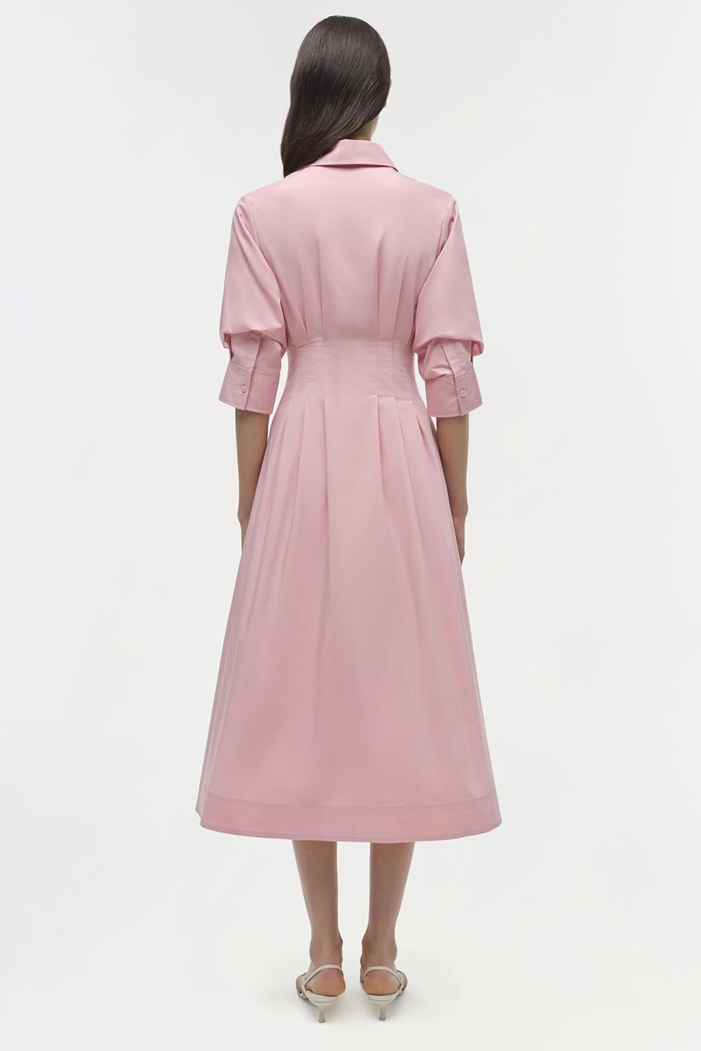 SIMKHAI Jazz Cotton Midi Dress