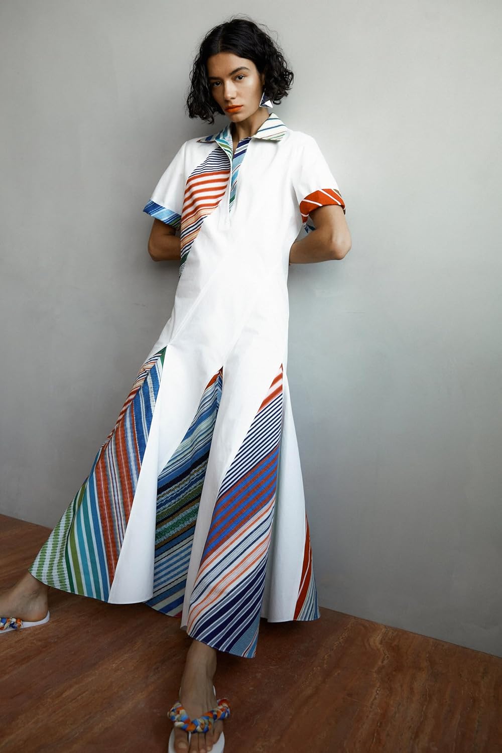 Rosie Assoulin Plot Twist Polo Dress