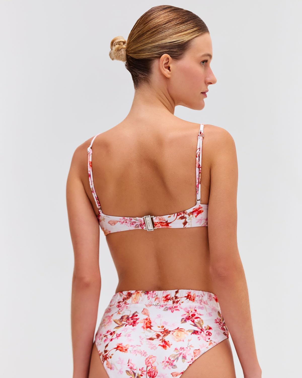 PatBO Floral Haze Underwire Bikini Top