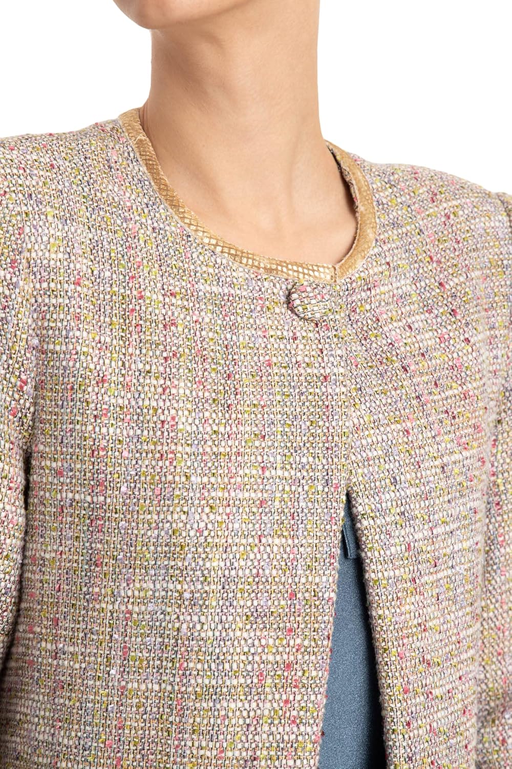 ADRIANA DEGREAS Tweed Coat