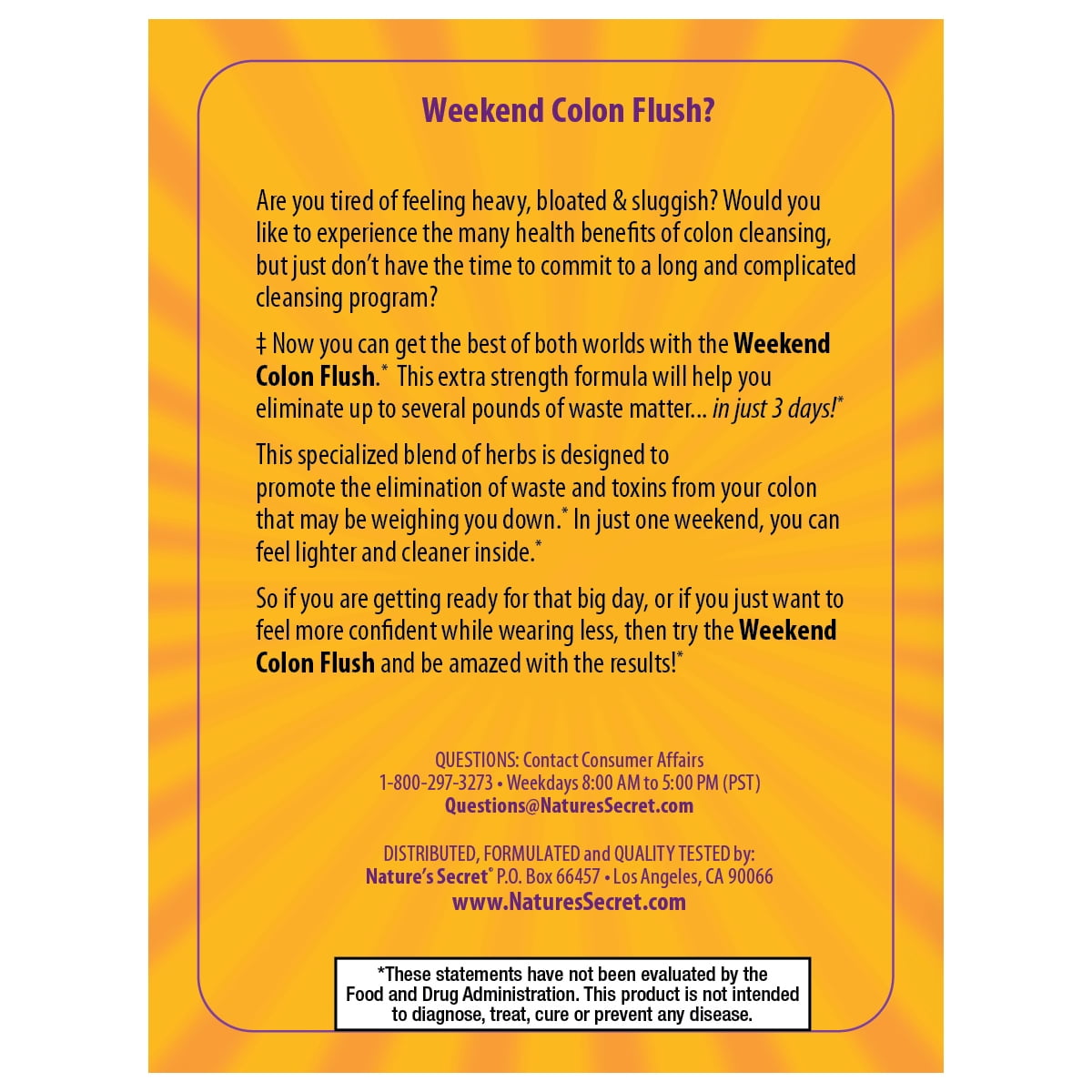 Irwin Naturals Weekend Colon Cleanser