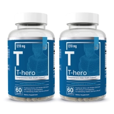 Essential Elements - Male Health Supplement for Muscle Support & T-Health with DIM, Ashwagandha, Shilajit - 60 Servings