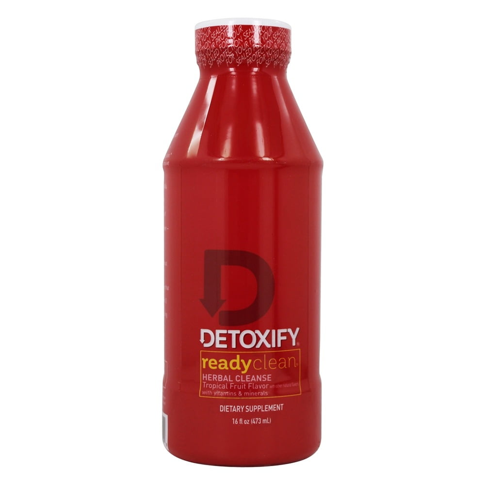 Detoxify Ready Clean Herbal Cleanse Tropical Fruit Flavor 16 oz. by Detoxify Brand