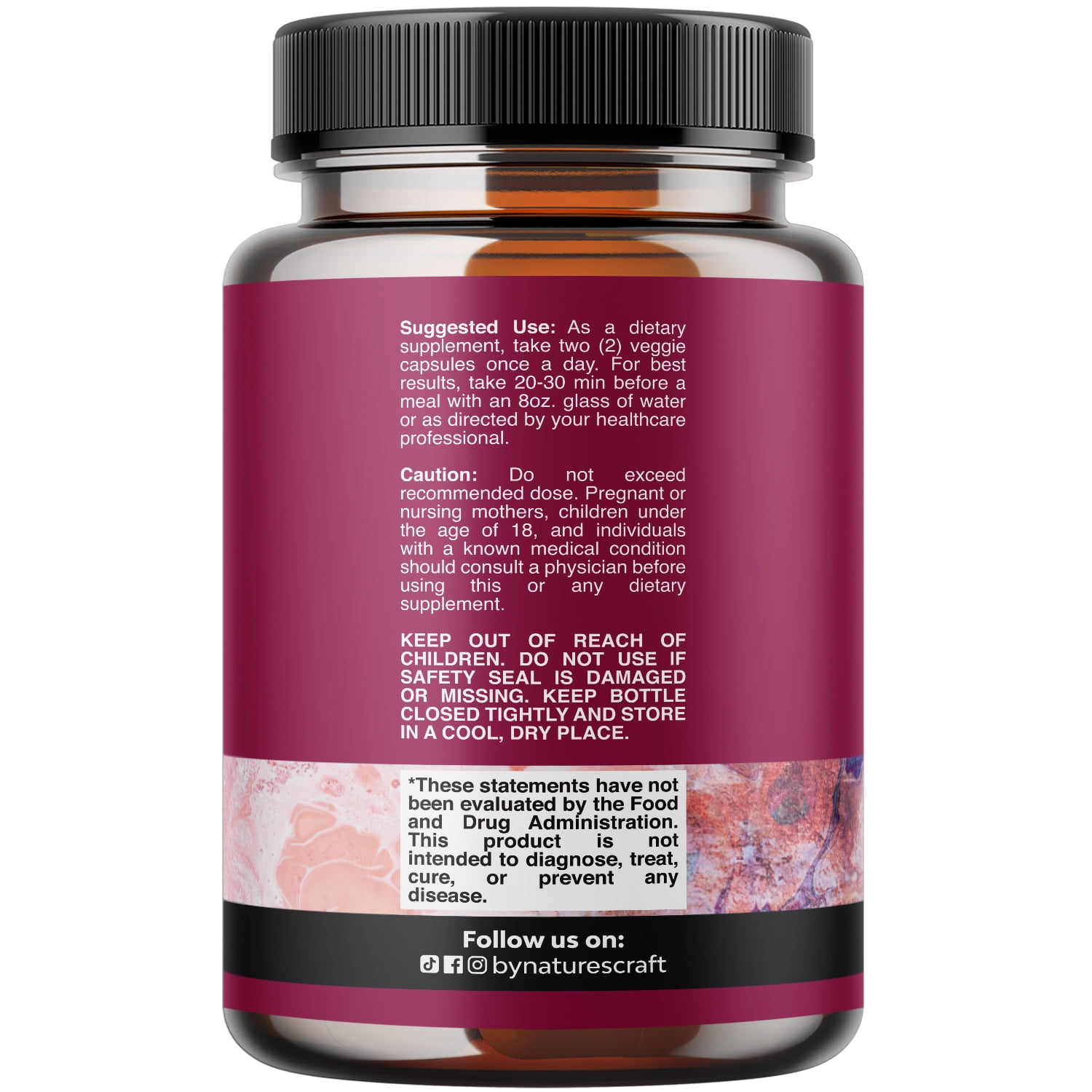D-MANNOSE CRANBERRY EXTRACT CAPSULES 1000MG WITH HIBISCUS DANDELION KIDNEY CLEANSE URINARY TRACT HEALTH WOMEN - 1 MONTH