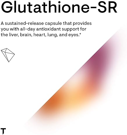THORNE GLUTATHIONE SR SUSTAINED RELEASE ANTIOXIDANT SUPPORT 60 CAPSULES