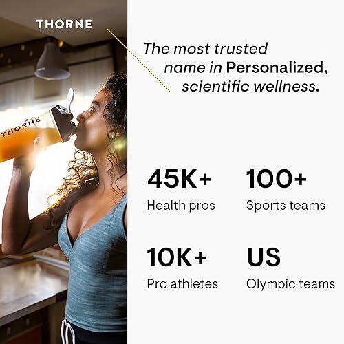 Thorne Calcium Magnesium Malate Gluten Free Supplement Bone Health Muscle Fatigue 240 Capsules