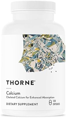 Thorne Calcium Formerly DiCalcium Malate Chelated Calcium DimaCal Bone Density Support 120 Capsules