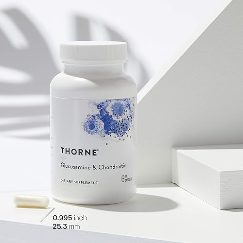 THORNE Glucosamine Chondroitin Support Healthy Joint Function Mobility 90 Capsules